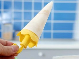 Molde silicona 6 helados paraguas